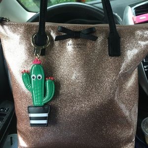 Kate Spade Jekayln Tote & Cactus Keychain